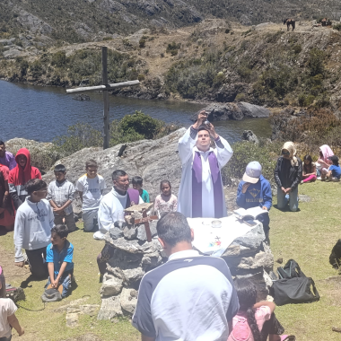Diario Frontera, Frontera Digital,  Páramo, ,Feligreses de San Rafael de Mucuchíes participaron en la XXII edición del Viacrucis de la Montaña