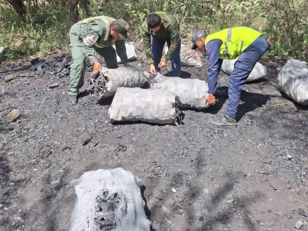Diario Frontera, Frontera Digital,  Sucesos, ,Incautan 1.440 kilos de carbón vegetal provenientes de una extracción ilícita en el estado Lara