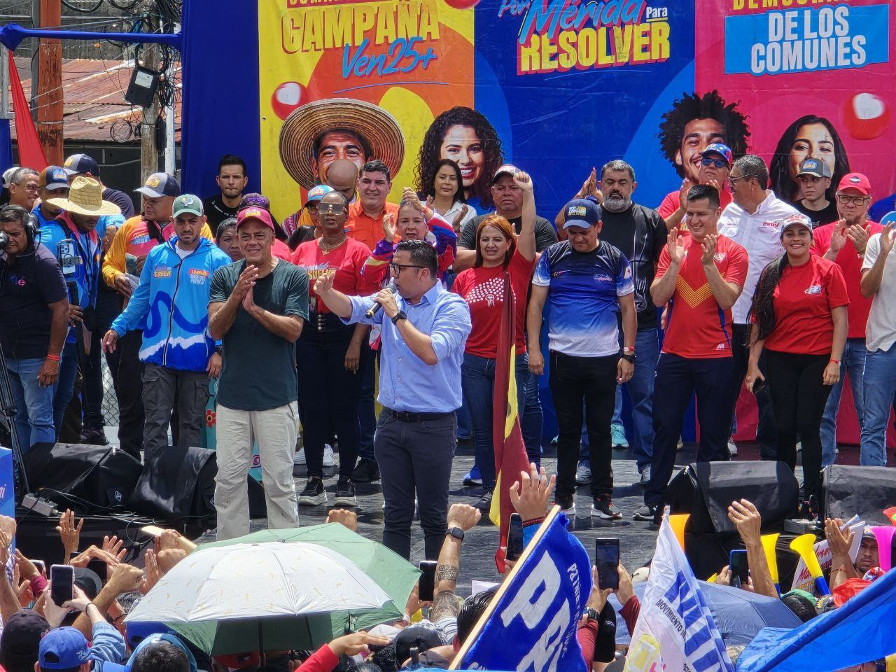 Diario Frontera, Frontera Digital,  Politica, ,Candidatos del GPPSB-Mérida cierran campaña con masiva concentración en El Vigía