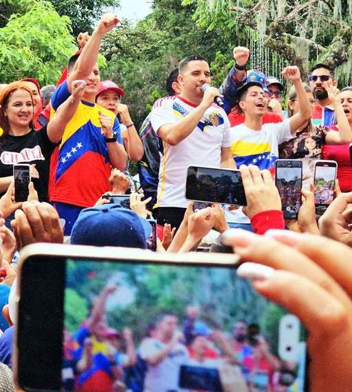 Diario Frontera, Frontera Digital,  Politica, ,La celebración mostró mucho entusiasmo y reafirmación del compromiso revolucionario, en esta nueva etapa para el liderazgo político en Mérida,Municipio Libertador marchó para celebrar la victoria contundente y aplastante del 25 de mayo