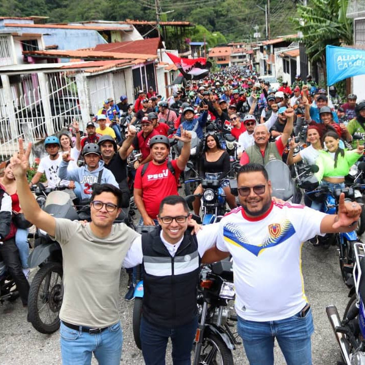 Diario Frontera, Frontera Digital,  Politica, ,Extraordinaria Caravana Motorizada del municipio Libertador por el triunfo de Arnaldo Sánchez
