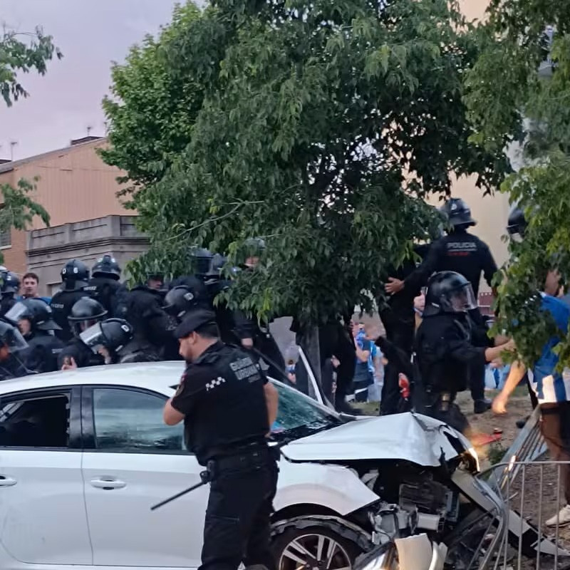 Diario Frontera, Frontera Digital,  Internacionales, ,Atropello múltiple en España dejó varios heridos antes del partido entre Espanyol y Barcelona