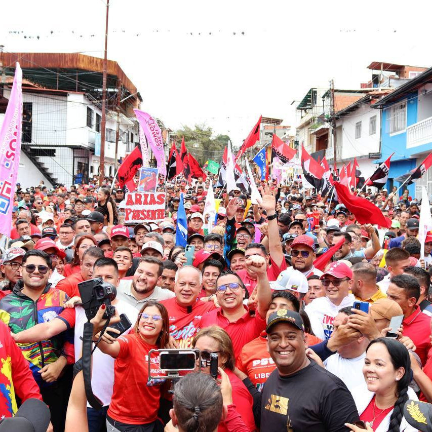 Diario Frontera, Frontera Digital,  Politica, ,Municipio Libertador marchó con respaldo Arnaldo Sánchez
