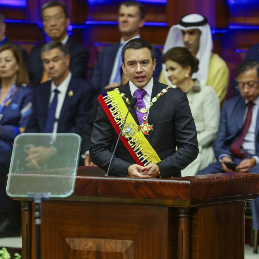 Diario Frontera, Frontera Digital,  Internacionales, ,Ecuador: Daniel Noboa toma posesión de un nuevo mandato presidencial hasta 2029