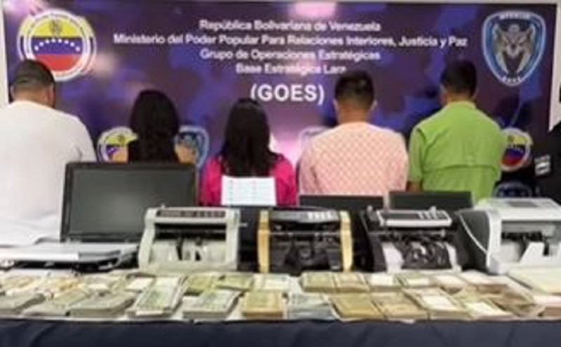 Diario Frontera, Frontera Digital,  Sucesos, ,Cinco detenidos en Lara por operar una red dedicada al comercio del dólar paralelo