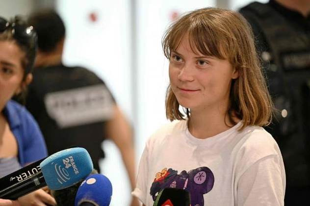 Diario Frontera, Frontera Digital,  Internacionales, ,Thunberg acusa a Israel de “secuestro” tras interceptación de Flotilla de la Libertad en aguas internacionales