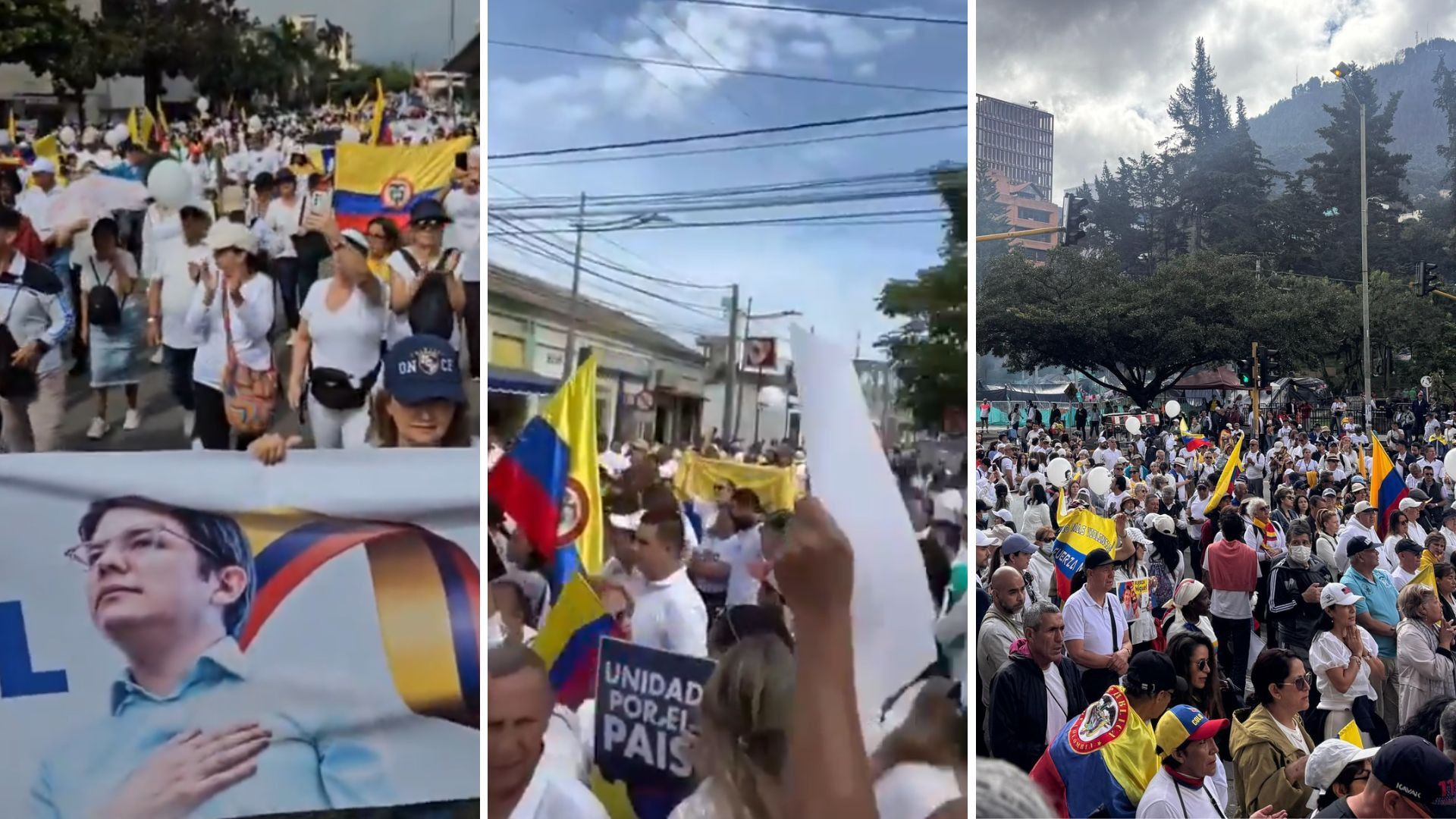 Diario Frontera, Frontera Digital,  Internacionales, ,Miles de personas salen a las calles en la ‘Marcha del Silencio’ en Bogotá 
y varias ciudades para rechazar la violencia