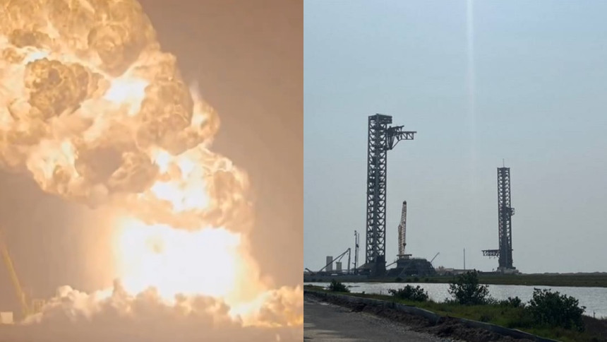 Diario Frontera, Frontera Digital,  Internacionales, ,La impactante explosión que sufrió un cohete de SpaceX 
durante una prueba