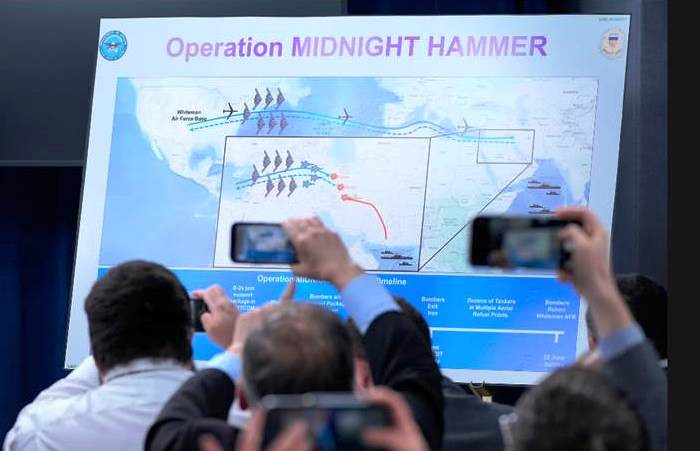 Diario Frontera, Frontera Digital,  Internacionales, ,Operación Martillo de Medianoche contra Irán: 125 aviones y 75 proyectiles 
con 14 bombas de más de 13.000 kilos