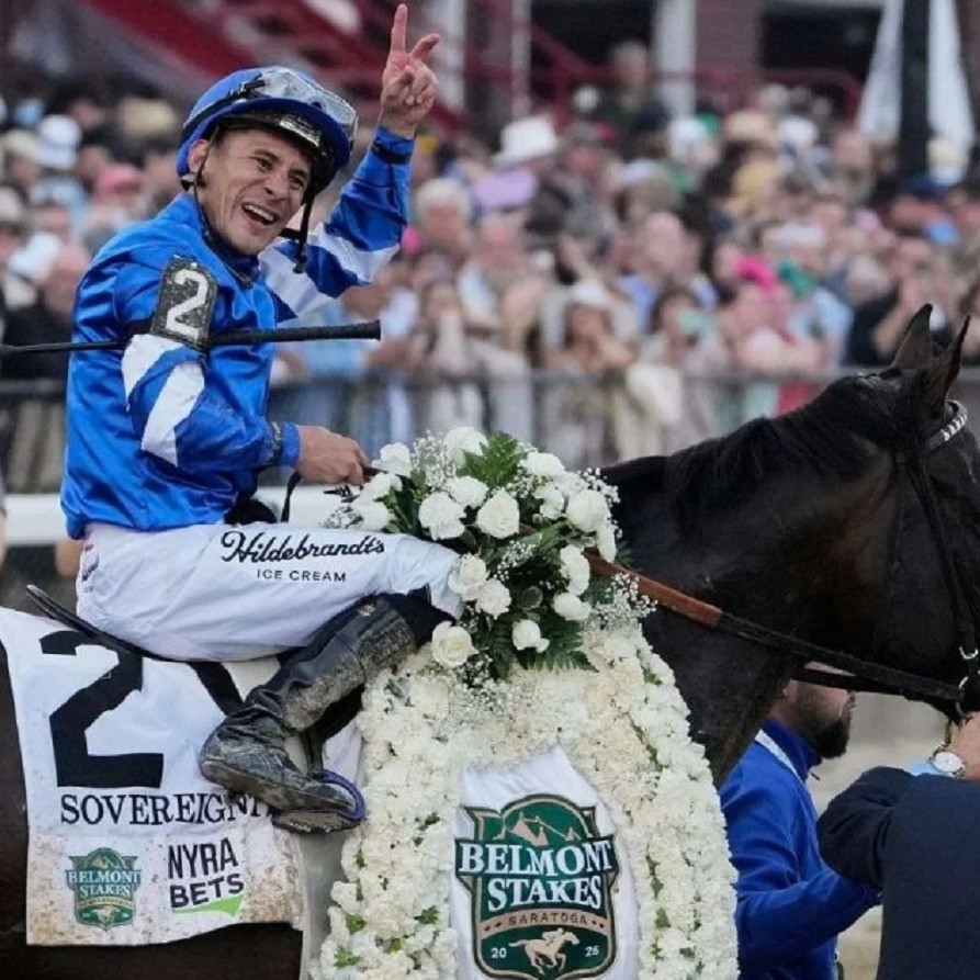 Diario Frontera, Frontera Digital,  Deportes, ,El jinete venezolano Junior Alvarado gana el Belmont Stakes 2025
