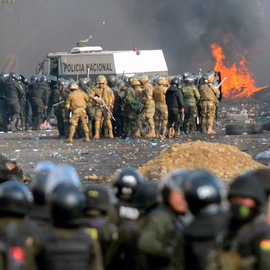 Diario Frontera, Frontera Digital,  Internacionales, ,Violencia en Bolivia: cinco muertos en enfrentamientos 
entre la policía y seguidores de Evo Morales