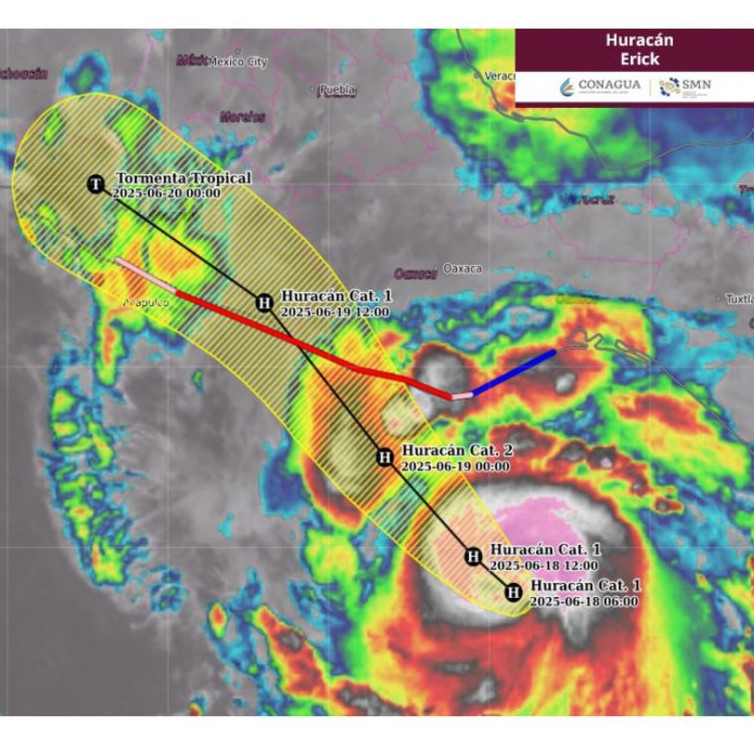Diario Frontera, Frontera Digital,  Internacionales, ,Huracán Erick golpea Oaxaca con vientos