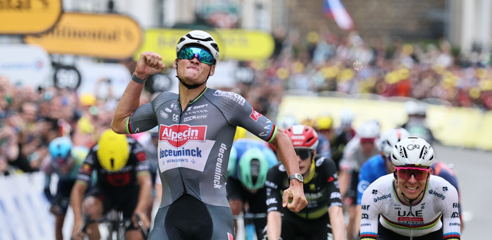 Diario Frontera, Frontera Digital,  Deportes, ,Mathieu van der Poel gana la segunda etapa del Tour de Francia