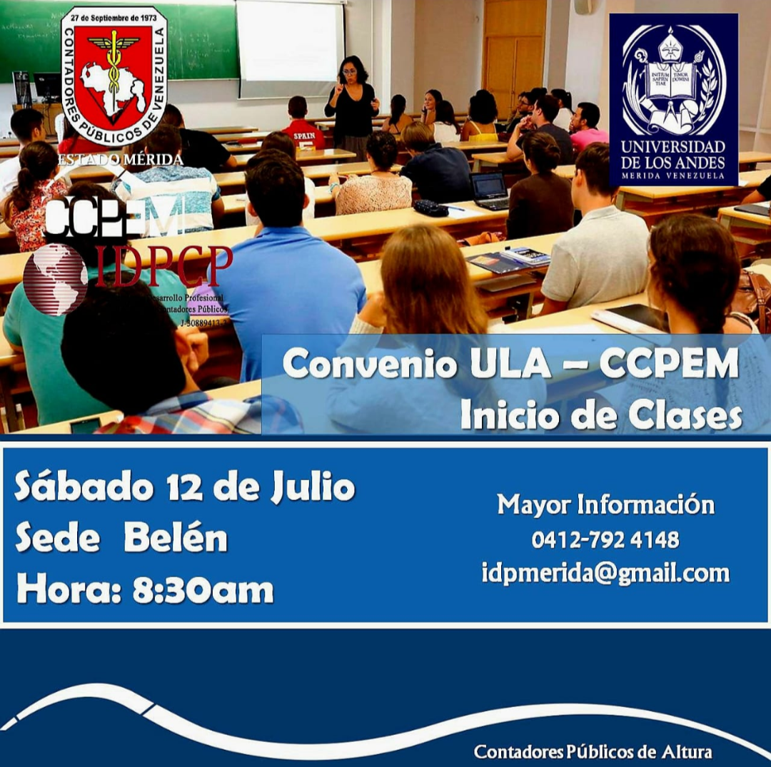 Diario Frontera, Frontera Digital,  Regionales, ,ULA y Colegio de Contadores impulsan
capacitación profesional en Mérida