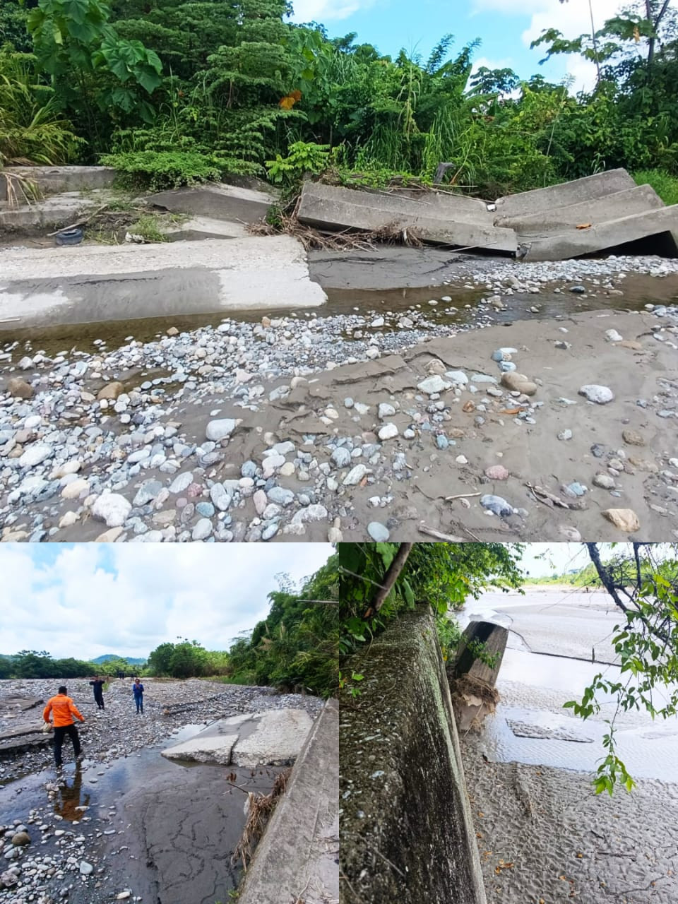 Diario Frontera, Frontera Digital,  El Vigía Panamericana, ,Muro de contención del río Chama se parte en pedazos y amenaza con inundar 8 comunidades
