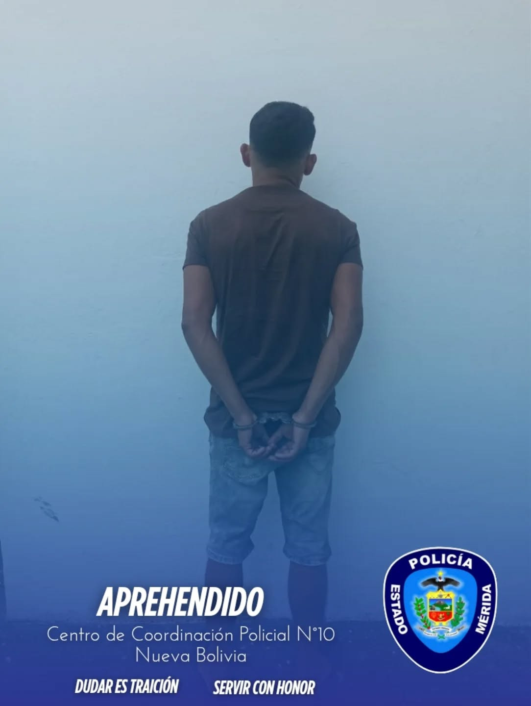 Diario Frontera, Frontera Digital,  Sucesos, ,Policía captura a un joven por agredir a una adolescente en Nueva Bolivia