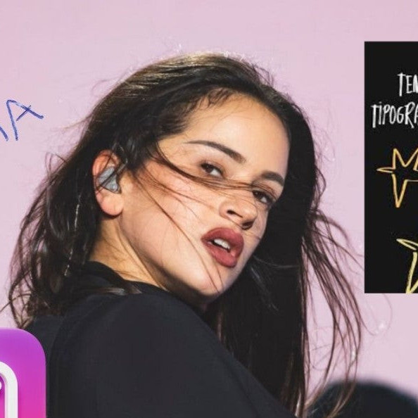 Diario Frontera, Frontera Digital,  Farándula, ,Rosalía conquista Instagram con su propia tipografía y emojis secretos