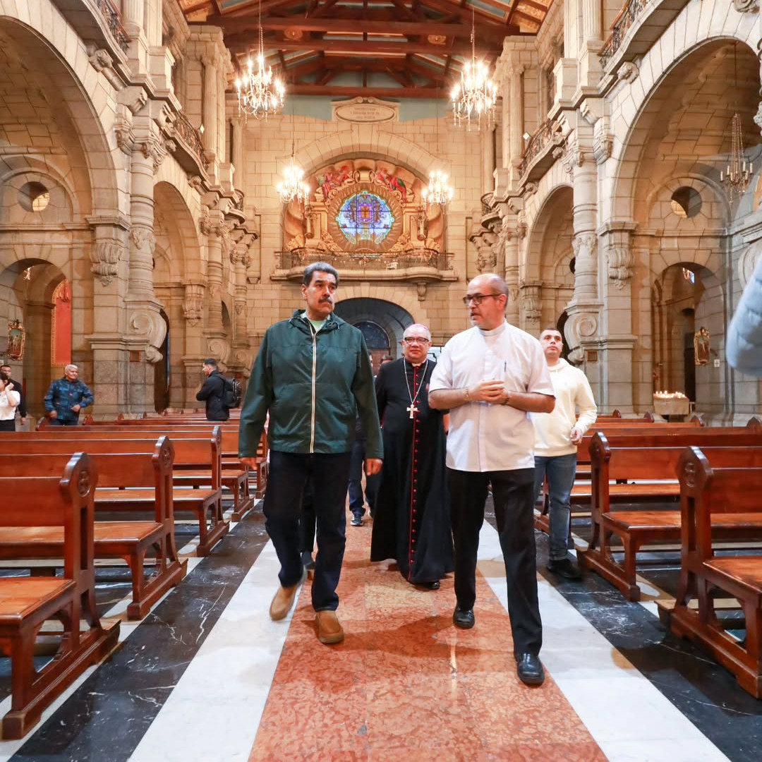 Diario Frontera, Frontera Digital,  Regionales, ,Presidente Maduro y Primera Dama inspeccionan vitales obras en la Basílica Menor de la Inmaculada Concepción de Mérida