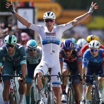 Diario Frontera, Frontera Digital,  Deportes, ,El belga Tim Merlier triunfa en la novena etapa del Tour de Francia