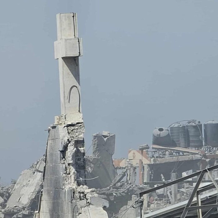 Diario Frontera, Frontera Digital,  Internacionales, ,Un bombardeo israelí alcanza la única iglesia católica de Gaza y deja al menos tres muertos