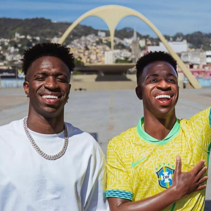 Diario Frontera, Frontera Digital,  Deportes, ,Vinícius Júnior reveló su estatua de cera en el sambódromo de Río de Janeiro
