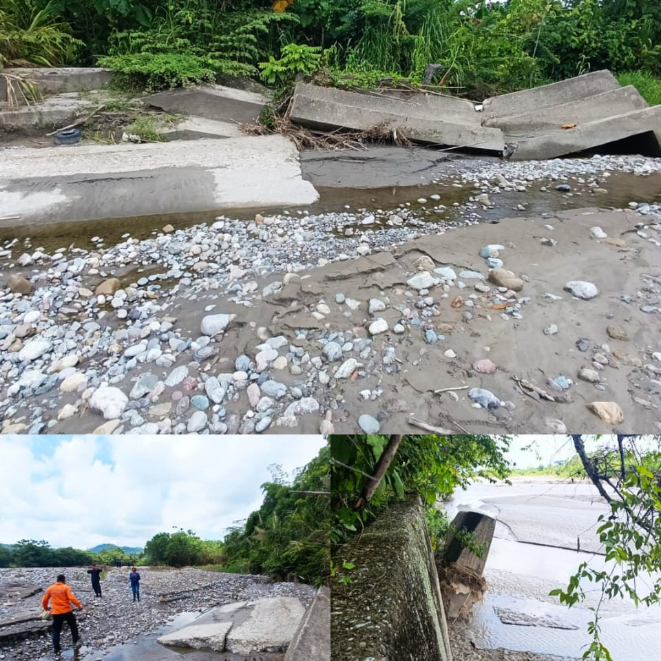 Diario Frontera, Frontera Digital,  El Vigía Panamericana, ,Muro de contención del río Chama se parte en pedazos y amenaza con inundar 8 comunidades