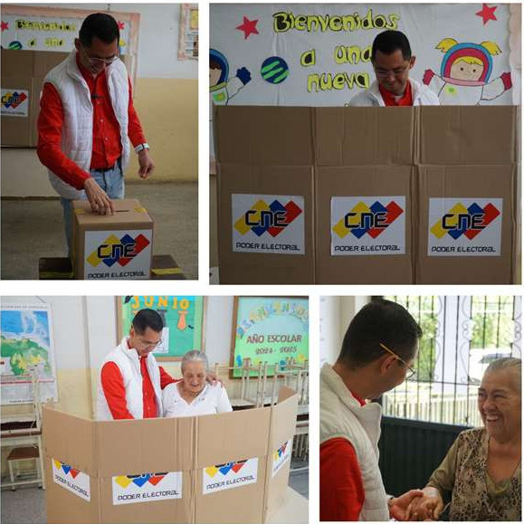 Diario Frontera, Frontera Digital,  Politica, ,Alcalde Jesús Araque participó en Elecciones Municipales 2025 
y Consulta Popular de la Juventud en Libertador