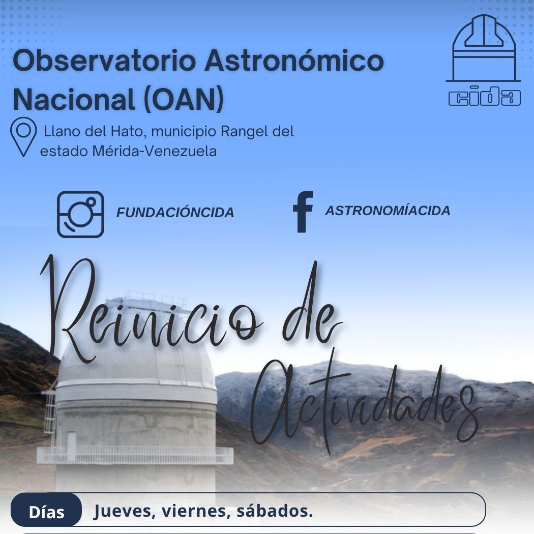 Diario Frontera, Frontera Digital,  Tecnología, Páramo, ,Reinician actividades en el Observatorio Astronómico Nacional de Venezuela