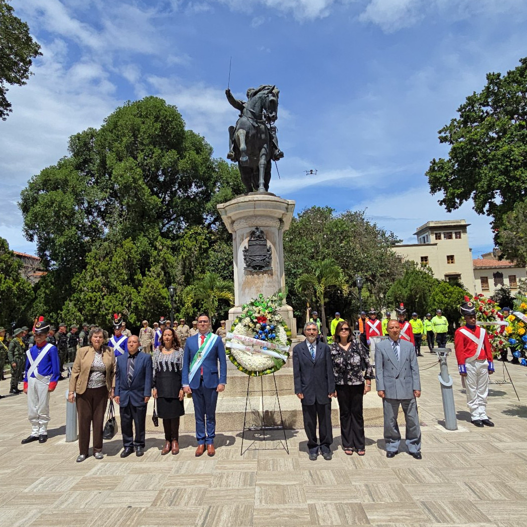 Diario Frontera, Frontera Digital,  Regionales, ,Gobernador Arnaldo Sánchez conmemoró natalicio 
de Simón Bolívar y batalla naval del lago de Maracaibo