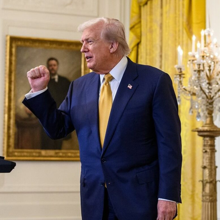 Diario Frontera, Frontera Digital,  Internacionales, ,Trump celebra los aranceles: "Hacen que EE UU sea grande y rico de nuevo"