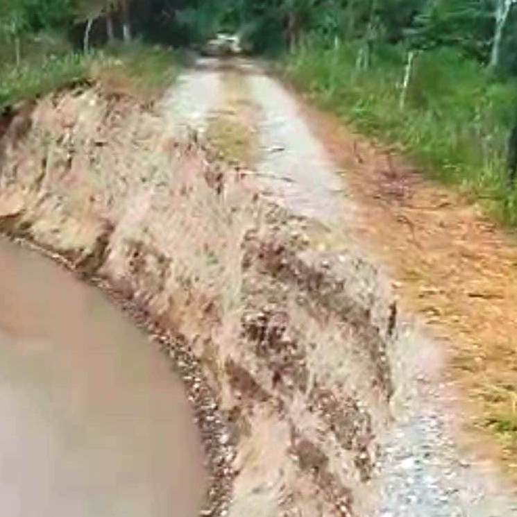 Diario Frontera, Frontera Digital,  El Vigía Panamericana, ,Río Chama a punto de romper muro de contención 
del sector El Dique en El Vigía