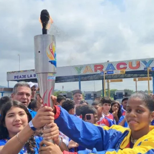 Diario Frontera, Frontera Digital,  Deportes, ,Fuego patrio llega a Yaracuy previo al inicio de Juegos Deportivos Estudiantiles