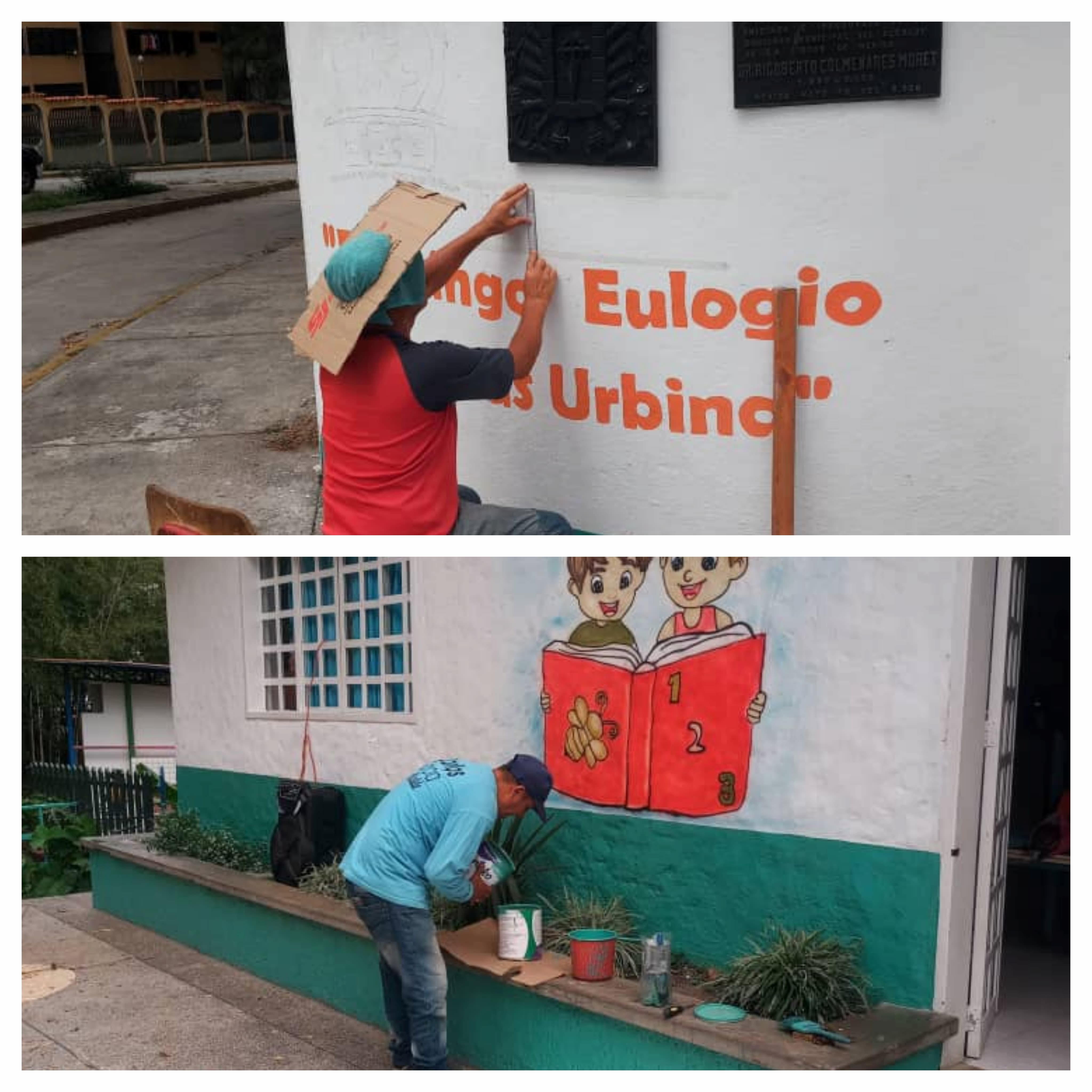 Diario Frontera, Frontera Digital,  Regionales, ,Trabajadores de la Dirección de Educación Municipal suman esfuerzos en el embellecimiento de instituciones educativas
