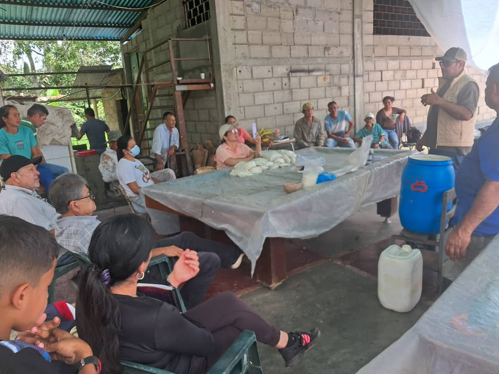 Diario Frontera, Frontera Digital,  Mocoties, ,Productores de Zea se capacitan en agricultura orgánica con taller sobre Lactato Multimineral