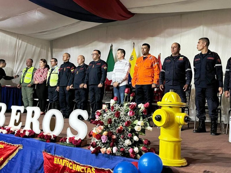 Diario Frontera, Frontera Digital,  Mocoties, ,Gobernación de Mérida reconoció labor de Bomberos Valle del Mocotíes
