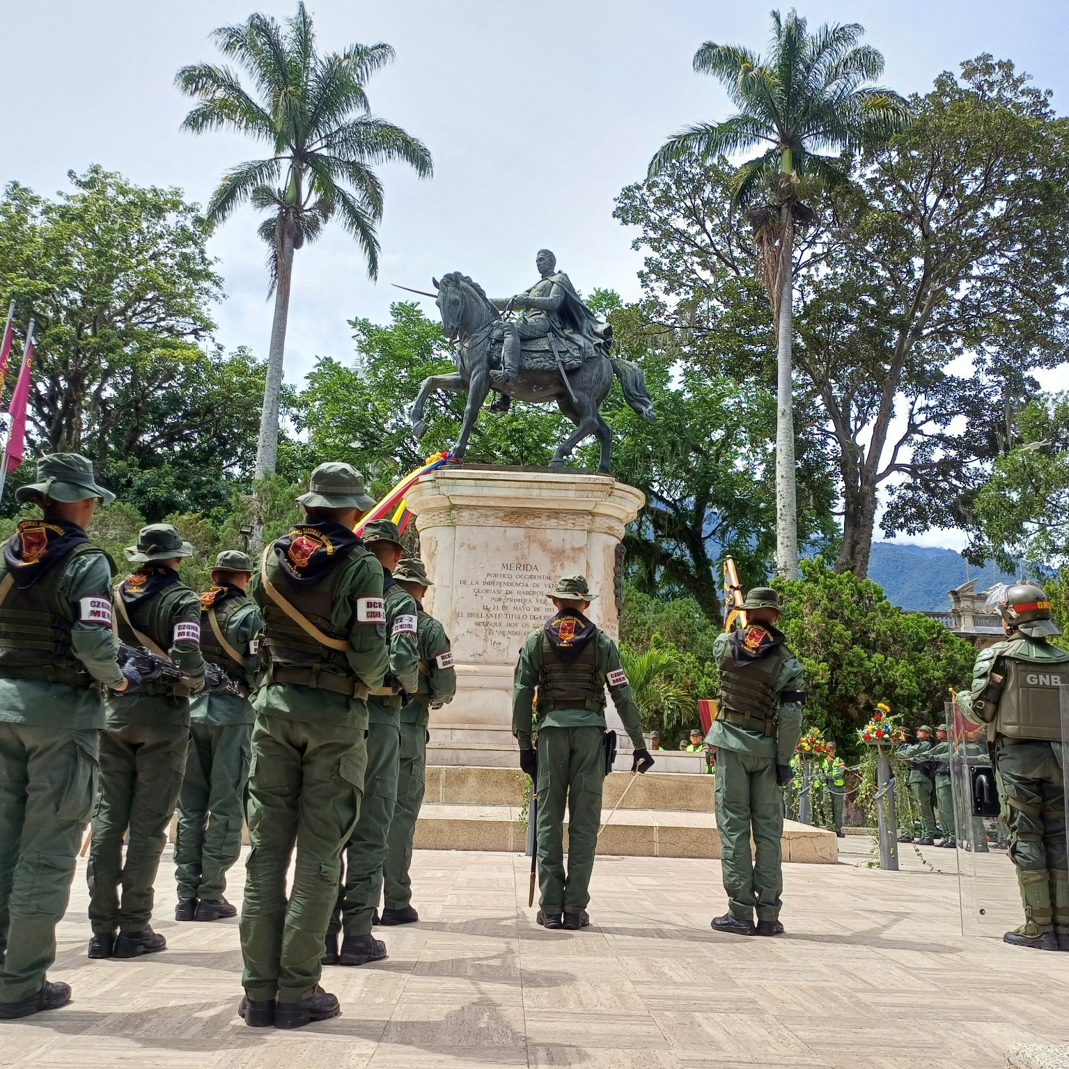 Diario Frontera, Frontera Digital,  Regionales, ,Merideños conmemoraron los 88 años de la Guardia Nacional Bolivariana