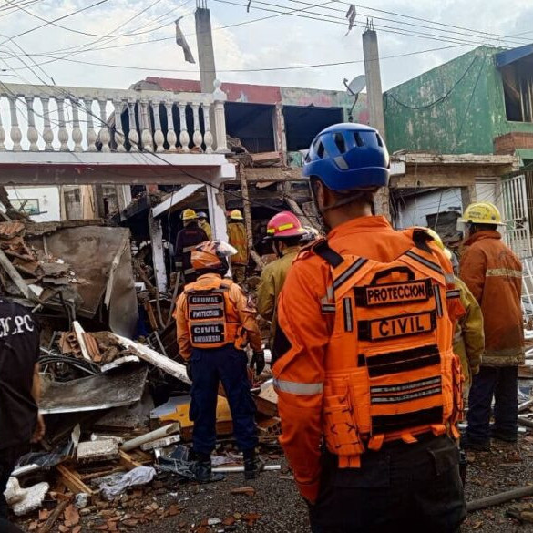 Diario Frontera, Frontera Digital,  Sucesos, ,Al menos 12 personas heridas tras explosión por fuga de gas doméstico en Anzoátegui