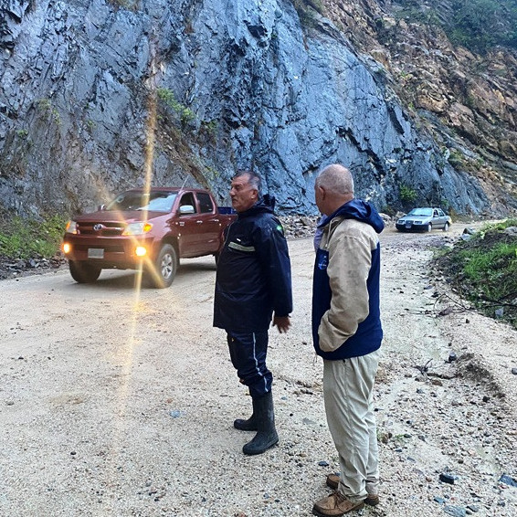 Diario Frontera, Frontera Digital,  Regionales, ,Alcaldía de Zea reabre paso en la local 003 tras deslizamiento de material rocoso en el sector la Roca