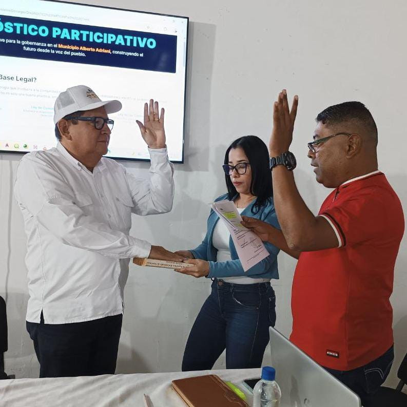 Diario Frontera, Frontera Digital,  El Vigía Panamericana, ,Alcalde Lisandro Segura juramentado como presidente del CLPP de Alberto Adriani