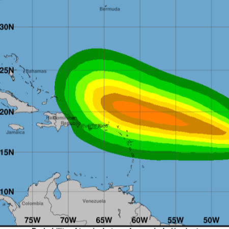 Diario Frontera, Frontera Digital,  Internacionales, ,Puerto Rico en riesgo: Erin amenaza con convertirse en huracán este jueves
