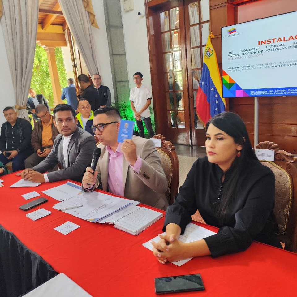 Diario Frontera, Frontera Digital,  Regionales, ,CLEBM juramentó el Consejo Estadal de Planificación y Coordinación de Políticas Públicas período 2025-2029