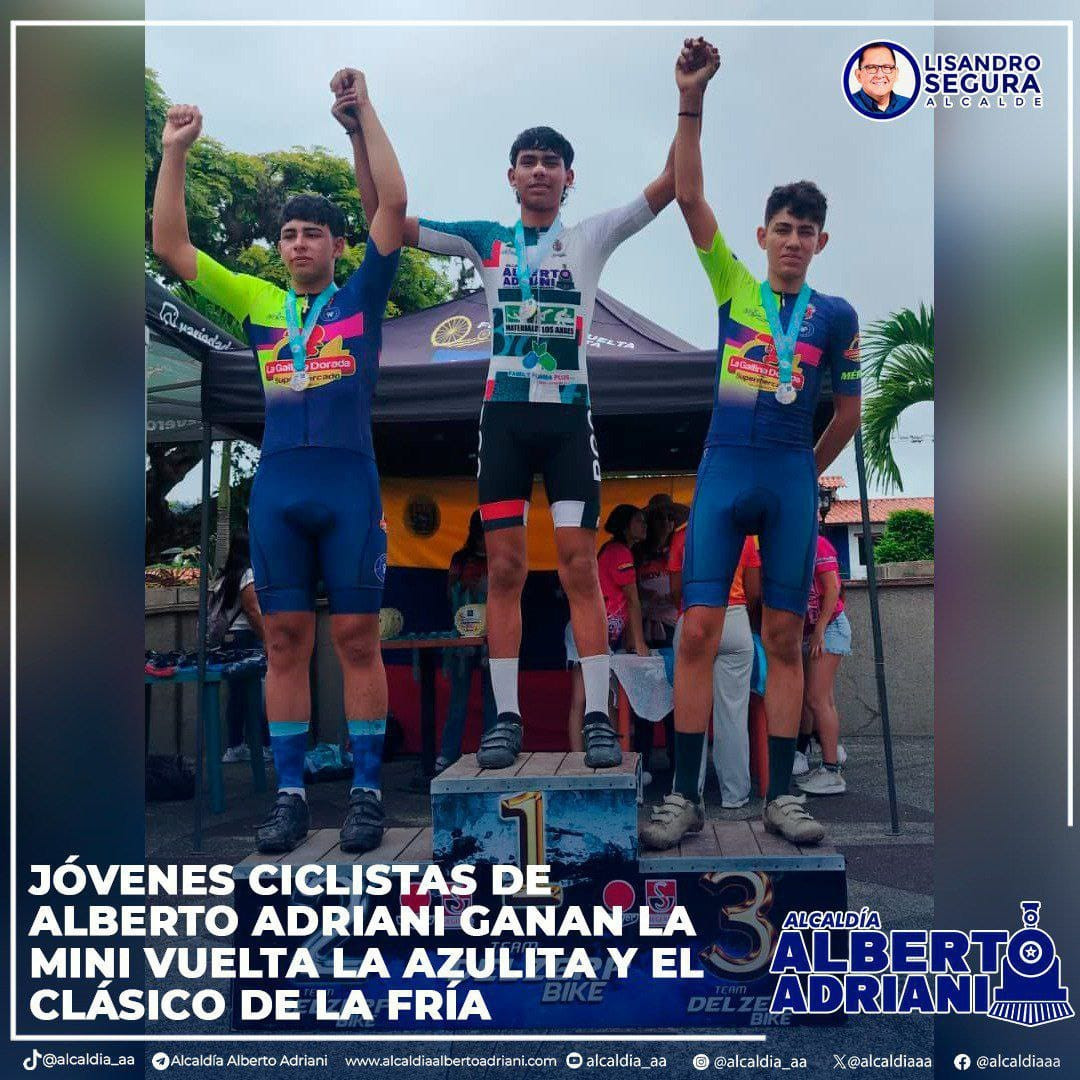 Diario Frontera, Frontera Digital,  El Vigía Panamericana, ,Jóvenes ciclistas de Alberto Adriani ganan mini vuelta La Azulita y Clásico de La Fría