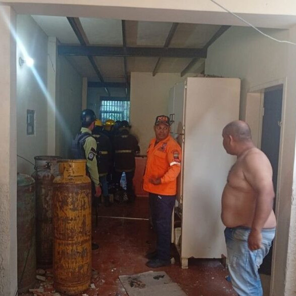 Diario Frontera, Frontera Digital,  Sucesos, ,Cuatro heridos, uno de ellos con lesiones graves, al explotar cilindro de gas en Guárico