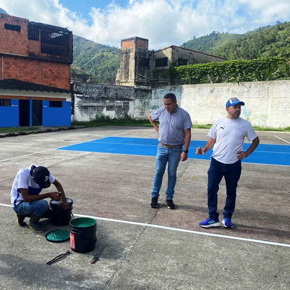 Diario Frontera, Frontera Digital,  Regionales, ,Unidos por el deporte: Gobierno y comunidad mejoran el parque “Domingo Adriani” en Zea