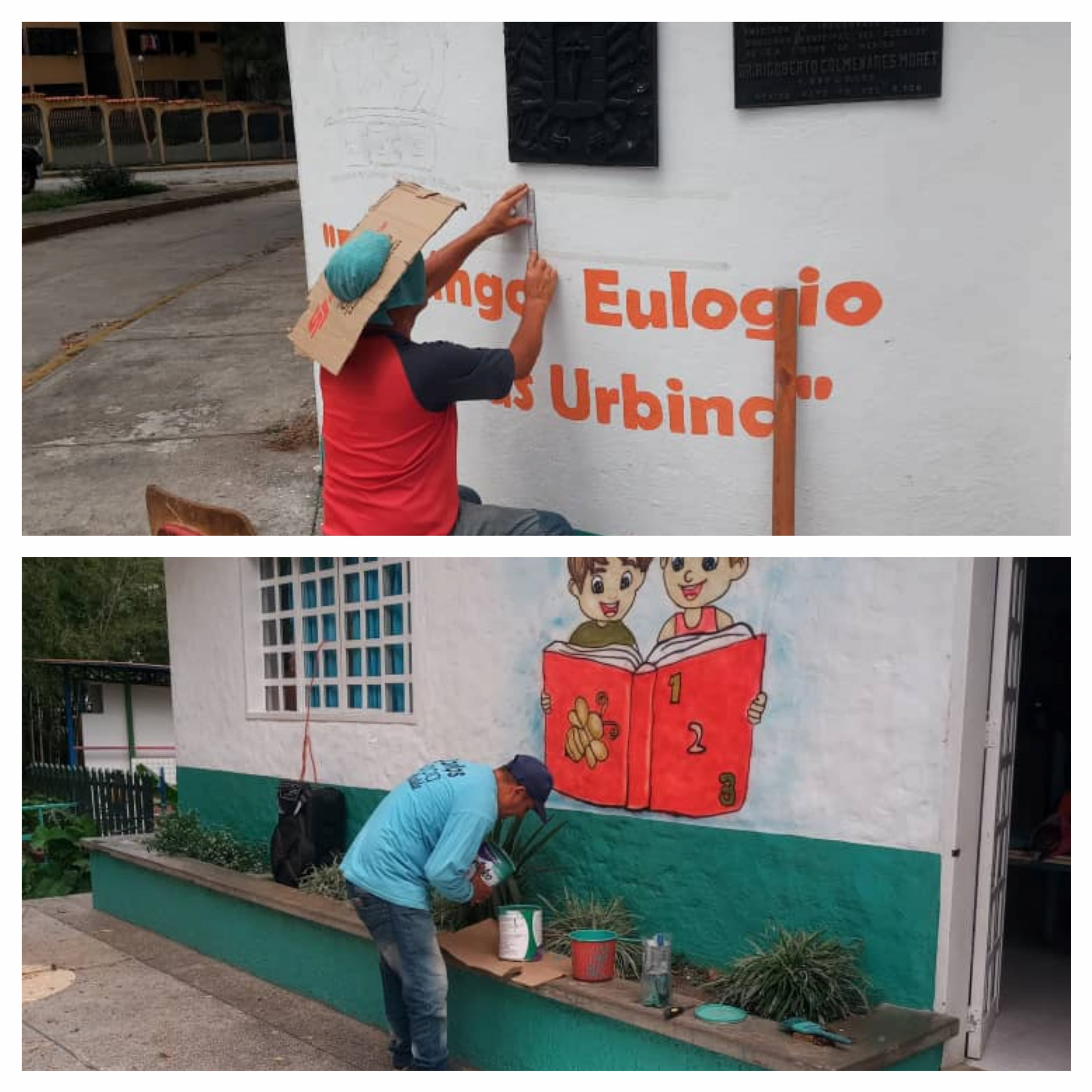 Diario Frontera, Frontera Digital,  Regionales, ,Trabajadores de la Dirección de Educación Municipal suman esfuerzos en el embellecimiento de instituciones educativas