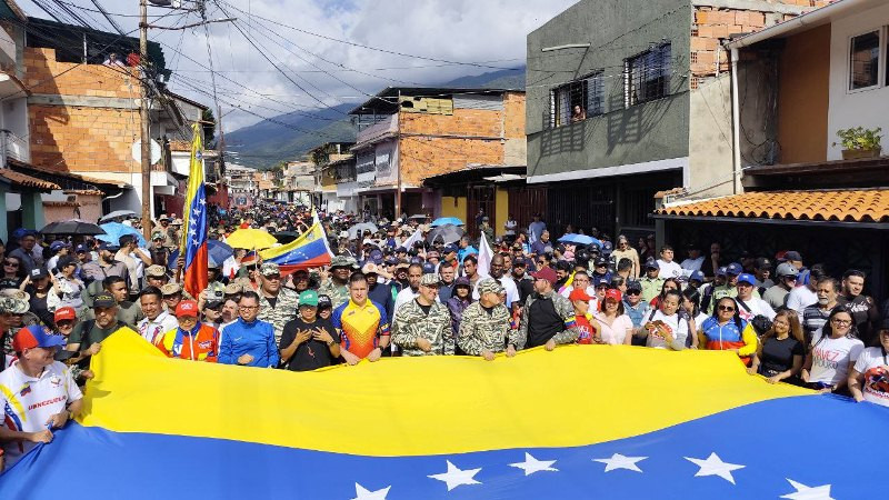 Diario Frontera, Frontera Digital,  Politica, ,Mérida se movilizó por la defensa de la Patria