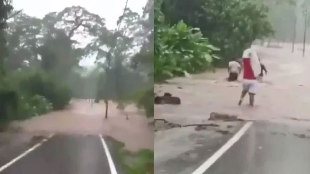 Diario Frontera, Frontera Digital,  Nacionales, ,(+Comunicado) Autoridades cierran preventivamente 
la vía hacia Ocumare de la Costa tras crecida del río Cuyagua