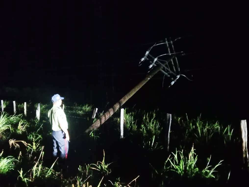 Diario Frontera, Frontera Digital,  El Vigía Panamericana, ,Sin luz estuvo parroquia Santa Cruz del municipio Colón del Zulia