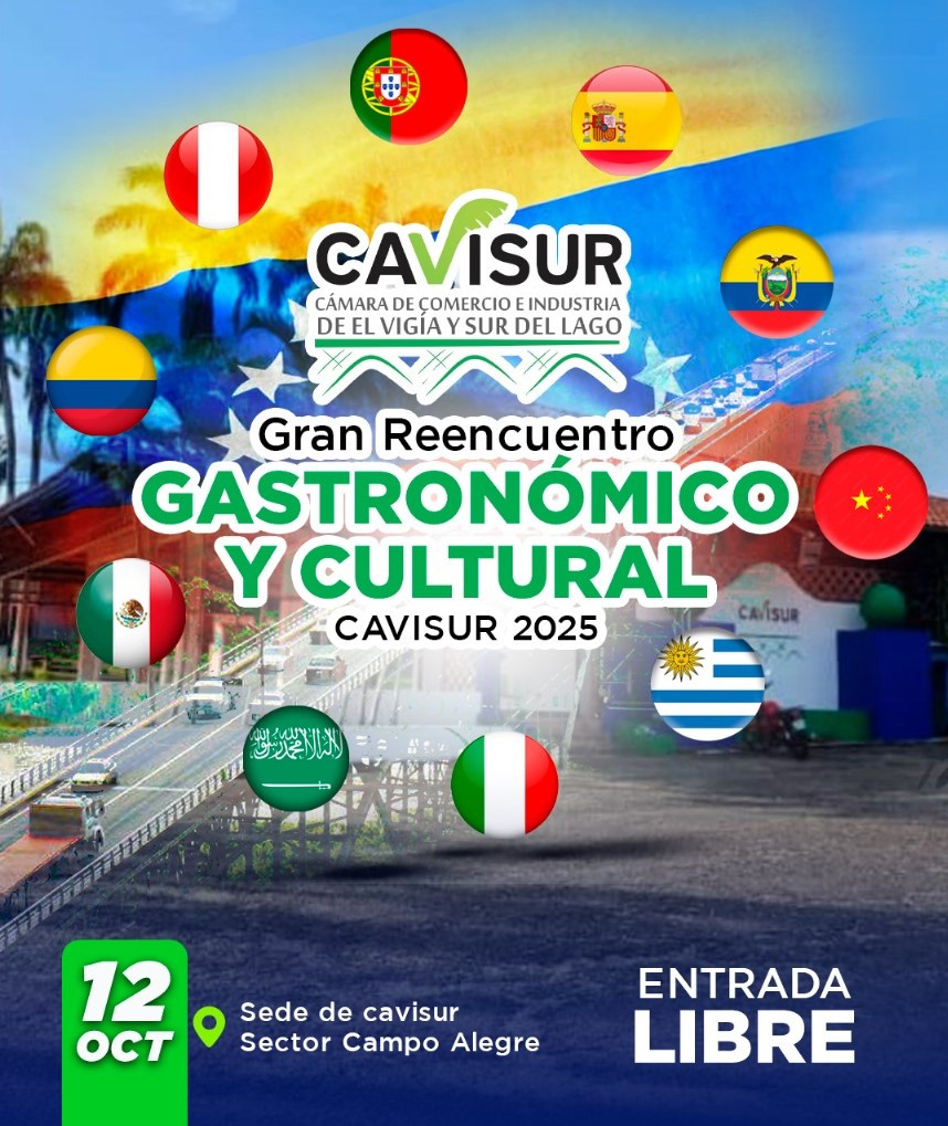 Diario Frontera, Frontera Digital,  El Vigía Panamericana, ,Destacó que los 24 stands representarán países, estados y municipios, es decir colonias y regiones como temática de este año 2025, espacio para compartir en familia junto a la comunidad vigíense,Vigíenses disfrutarán del festival gastronómico 2025 en Cavisur de El Vigía