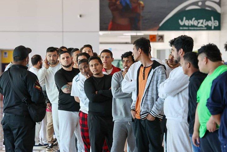 Diario Frontera, Frontera Digital,  Nacionales, ,185 migrantes venezolanos regresaron de EE UU en vuelo de repatriación